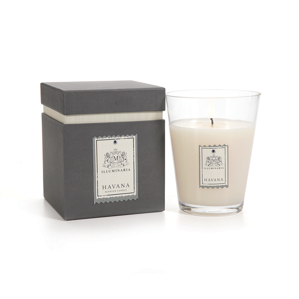 ILLUMINARIA SCENTED CANDLE JAR IN GIFT BOX - SMALL  HAVANA