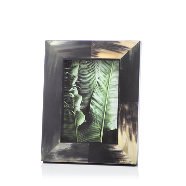 FRAME:  BALI BLACK HORN PHOTO  5X7
