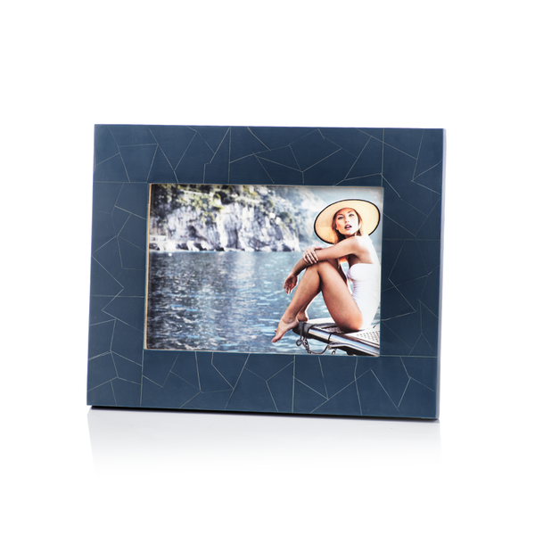 FRAME:  ABSTRACT INLAY PHOTO FRAME  5X7