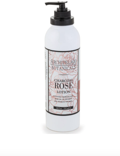 ARCHIPELAGO CHARCOAL ROSE 18OZ LOTION