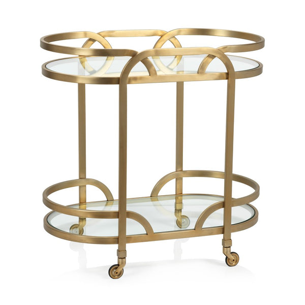 LILETTE MATT GOLD BAR CART