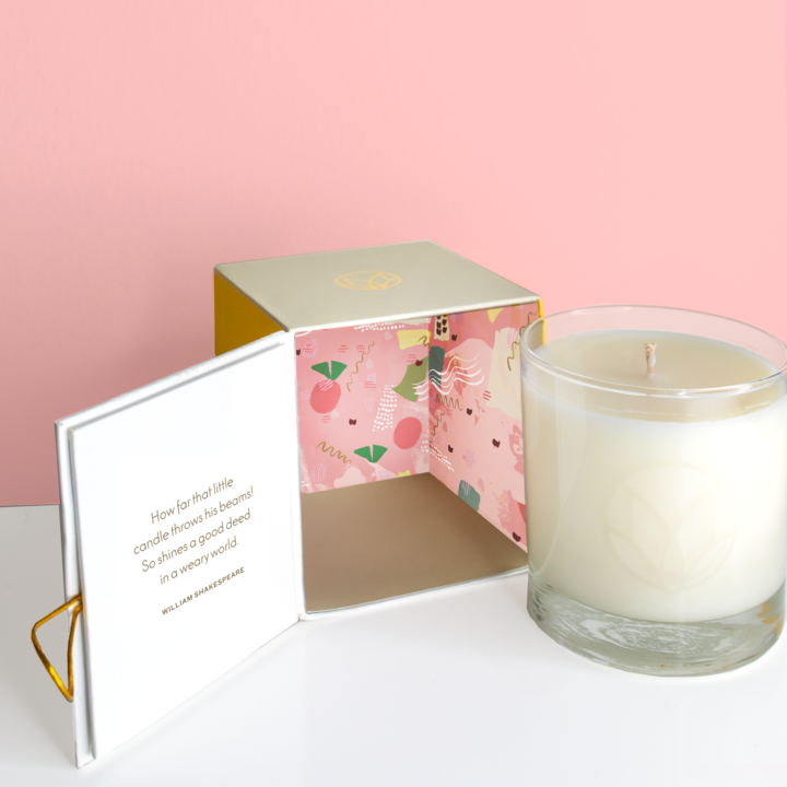 BLOOD ORANGE & SPICE SOY CANDLE