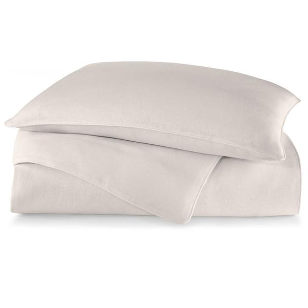 PEACOCK ALLEY LUXURY MANDALAY LINEN DUVET COVER  BLUSH