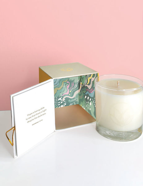 MUSEE:  WHITE TEA & ALOE SOY CANDLE